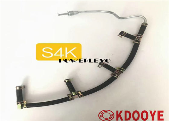 S4K S6K 6D34 Injector Leak Off Pipe  For 312 320C SK200-6E 312B E200B