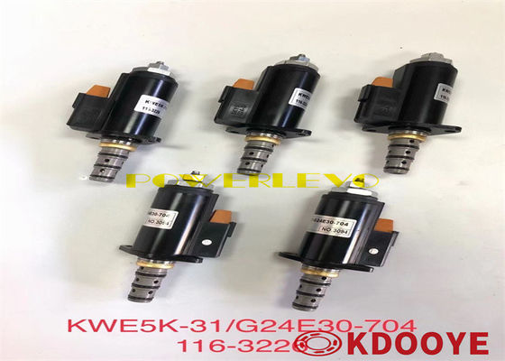  Excavator Spare Parts , Fan Pump Solenoid 116-3220 244-3114 225-4558